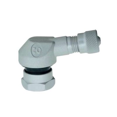 Valve Ariete (paire) pour jantes Tubeless Ø 8.3mm - 90° argenté