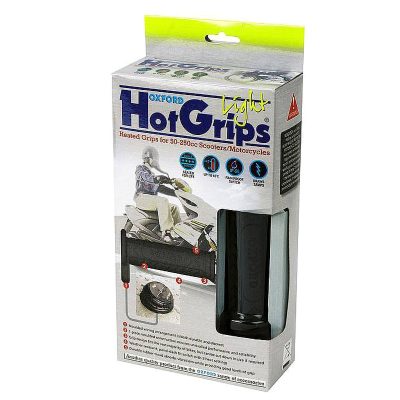 Poignées chauffantes Ø 22mm réglable OXFORD SCOOTER L: 132mm