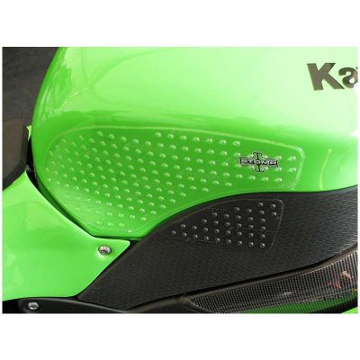 Side-Pad STOMPGRIP POWERSPORTS - VOLCANO  transparent Kawasaki