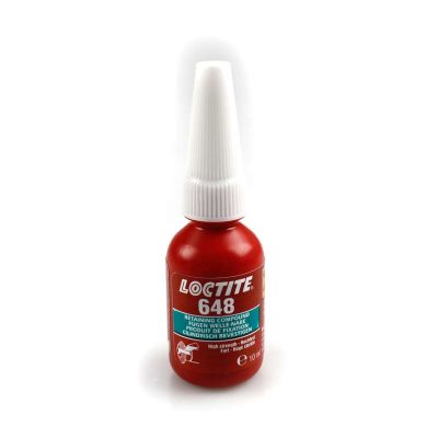 Colle jointure LOCTITE (648) fissure>0.15mm résistance haute liq. 10ml >175°C