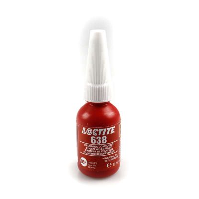 Colle jointure LOCTITE (638) fissure>0.25mm résistance haute liq. 10ml >150°C