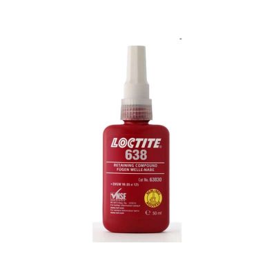 Colle jointure LOCTITE (638) fissure>0.25mm résistance haute liq. 50ml >150°C