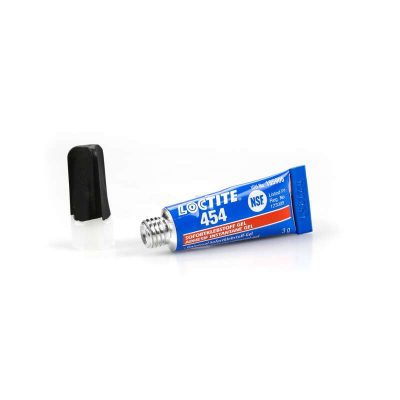 Colle LOCTITE (454) fissure 0.1mm> gel 3gr. Idéal surfaces verticales