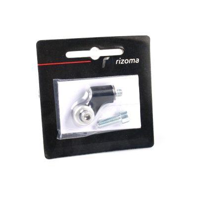 Adaptateur rétro RIZOMA (pce) noir UNIVERSAL gauche/droite