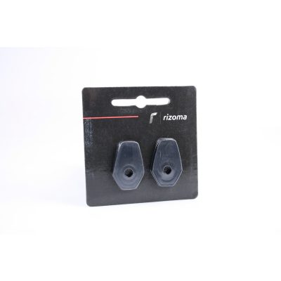 Plaquette clignos RIZOMA paire (adaptateur) noir Kawasaki / Suzuki Typ