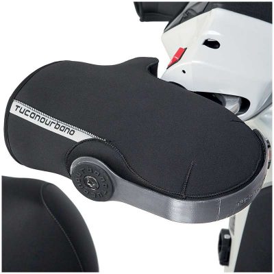 Manchons guidon TUCANO (R363X) Neoprene Endocarenate - pair, universel noir