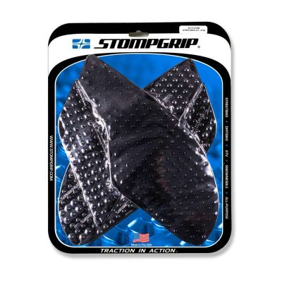 Side-Pad STOMPGRIP POWERSPORTS - VOLCANO  noir Suzuki