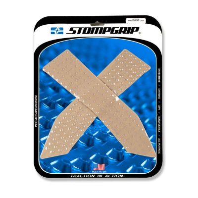 Side-Pad STOMPGRIP POWERSPORTS - VOLCANO  transparent Honda