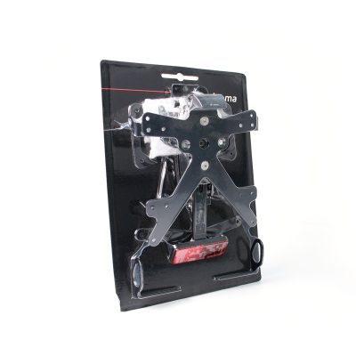 Support plaque RIZOMA FOX noir avec eclairage plaque Yamaha MT-10 2016>