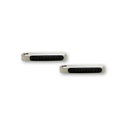 Clignos KODLIN STRIPE LED (paire) en alu en chroméé, avant, pourMontage an R