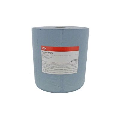 Papier nettoyage JMP rouleau bleu 1500 feuilles/2 couches  (35.5x34cm), 510m