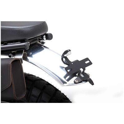 Support plaque LSL EXTREME noir universel montage sur garde-boue