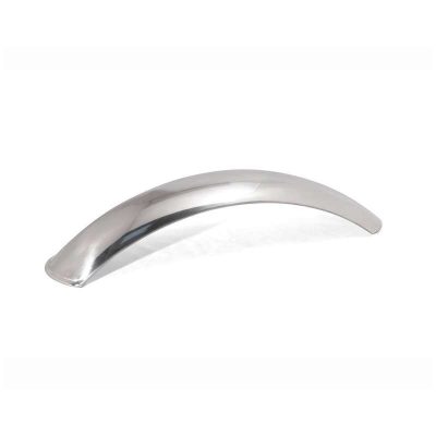 Garde boue LSL universel avant alu poli pour roues 17 pouces 375 x 115 mm