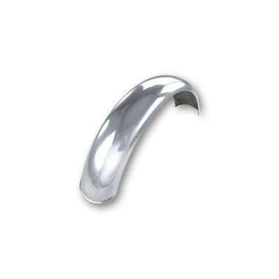 Garde boue LSL universel arrière alu poli pour radius 400mm 1000 x B 145 mm
