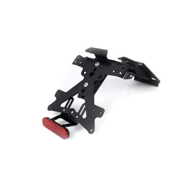 Support plaque avec éclairage LED RIZOMA FOX noir Ducati homologé