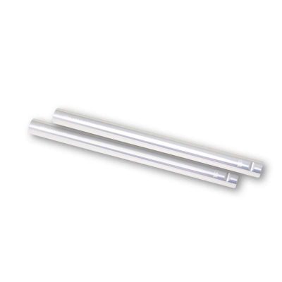 Guidon bracelet LSL (paire) Ø 22mm alu argenté montage fourche homologé