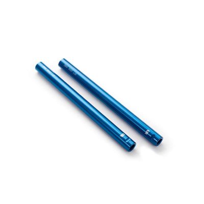 Guidon bracelet LSL (paire) Ø 22mm alu bleu montage fourche homologé
