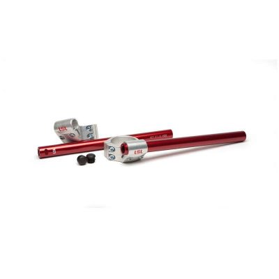 Guidon bracelet LSL (paire) Ø 22mm alu rougemontage fourche homologé