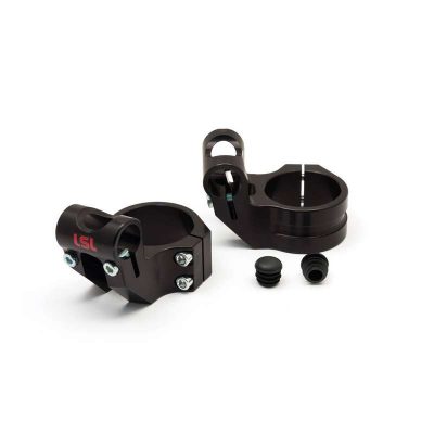 Collier tube fourch LSL (paire) Sport-Match Offset-High alu 43x35mm-5° homolog
