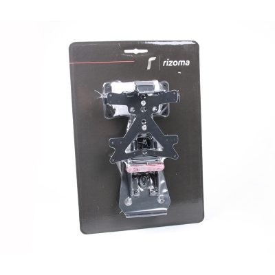 Support plaque avec eclairage LED RIZOMA FOX noir Ducati