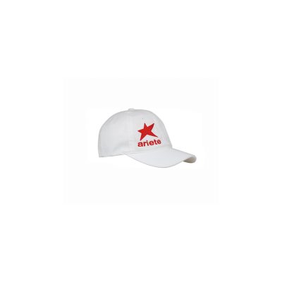 Casquette Ariete FLEXFIT blanc logo Ariete rouge