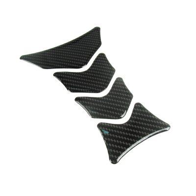 Protège réservoir XBIKE gel 115 x 155mm carbon-look
