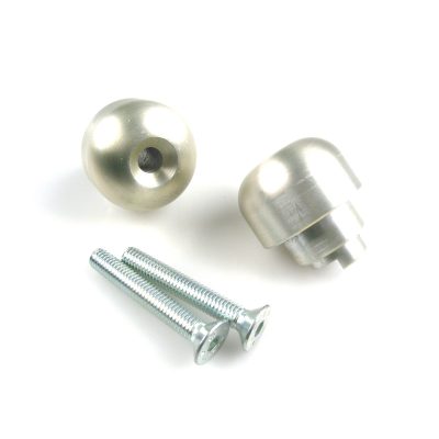 Embout guidon XBIKE orignal argenté Honda M6