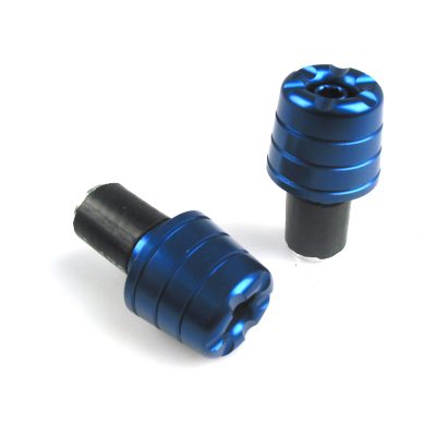 Embout guidon XBIKE bleu SUZUKI/DUCATI