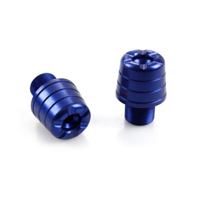 Embout guidonXBIKE bleu Kawasaki ZX10R M17
