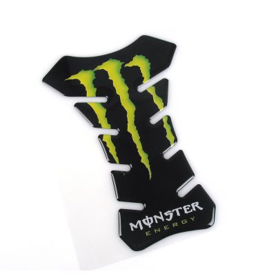 Protège réservoir4R MONSTER ENERGY noir/vert