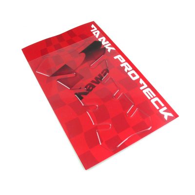 Protège réservoir4R 3D RACING KAWASAKI super transparent avec logo