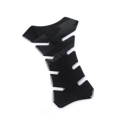 Protège réservoir4R 3D RACING KAWASAKI black-metal avec logo
