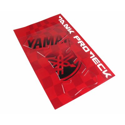 Protège réservoir4R 3D RACING YAMAHA super transparent avec logo