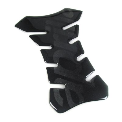 Protège réservoir4R 3D RACING APRILIA black-metal avec logo