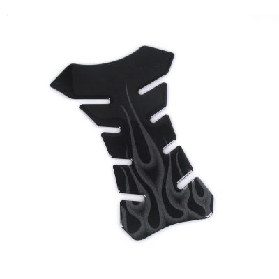 Protège réservoir4R 3D FLAMES noir/blanc