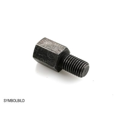 Adaptateur VICMA EXTRA HAUT argenté (filetage M10/M10 droite)