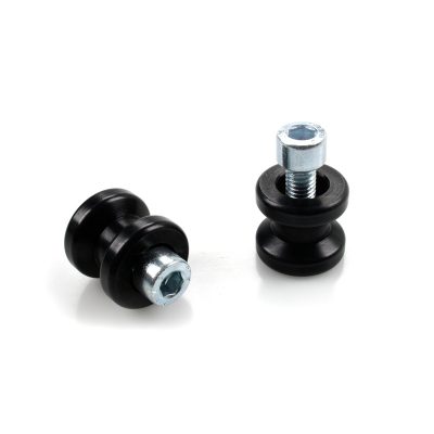 Boulon lêve-moto XBIKE (paire) UNIVERSAL noir M8x1.25mm