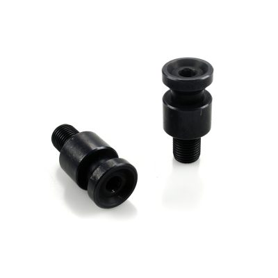 Boulon lêve-moto XBIKE (paire) UNIVERSAL noir M10x1.25mm