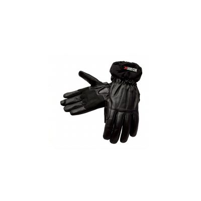 Gants XBIKE (Paar) LEDER POLSO noir taille S