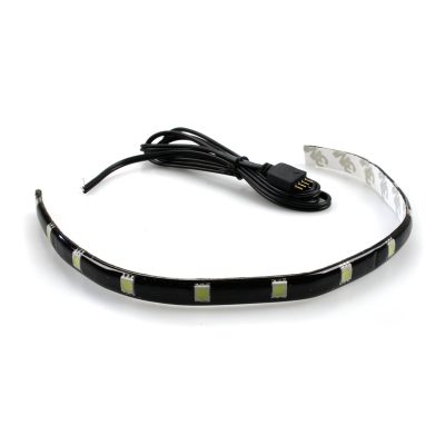 Bande LED silicone XENON 60cm 15 grands SMD-LED verts