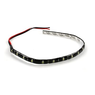 Bande LED silicone XENON 90cm 45 petits SMD-LED bleus