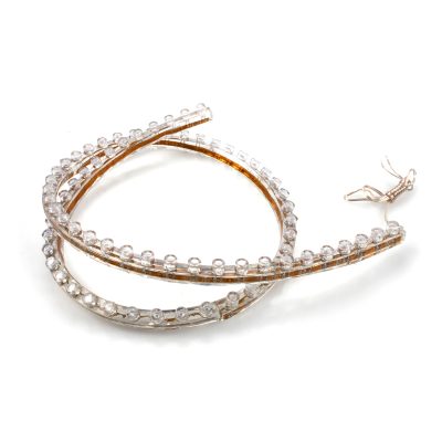 Bande LED silicone XENON 72cm flexible à coller rouge