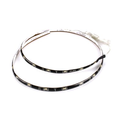 Bande LED silicone XENON 90cm 54 SMD-LED eclairage latéral blanc