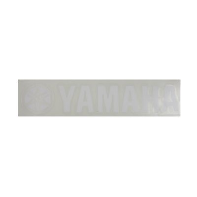 Autocollant FX Factory Effex YAMAHA 30cm blanc