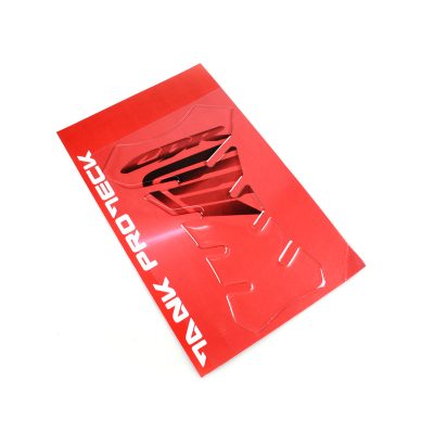 Protège réservoir 4R 3D RACING-LOGO CBR transparent