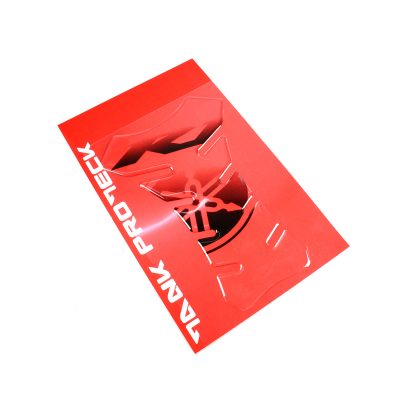 Protège réservoir 4R 3D RACING-LOGO R1 transparent