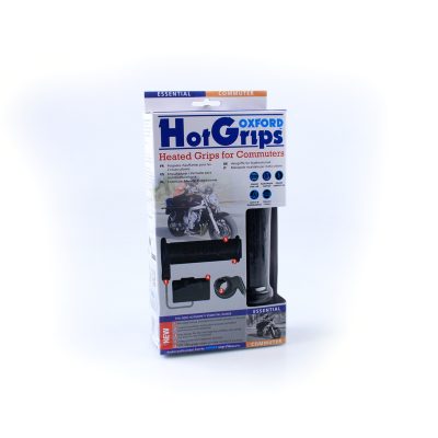Poignées chauffantes Ø 22mm réglable OXFORD COMMUTER L: 126mm
