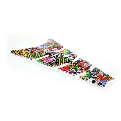 Protège réservoir 4R 3D SLIM STICKER BOMB 11.5 x 20.5cm