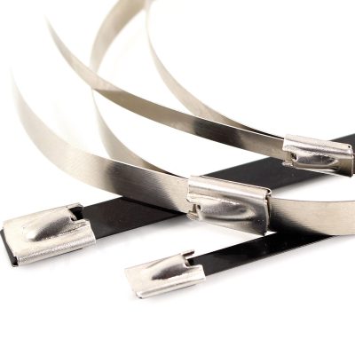 Serre cables Highway Hawk (10 pcs) 5mm x 20cm acier inox noir