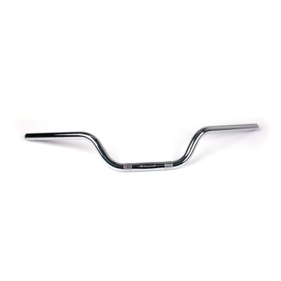 Guidon CUPPINI GIAP chromé Ø 22mm 73 x 8.5cm décale 10.5cm homologé